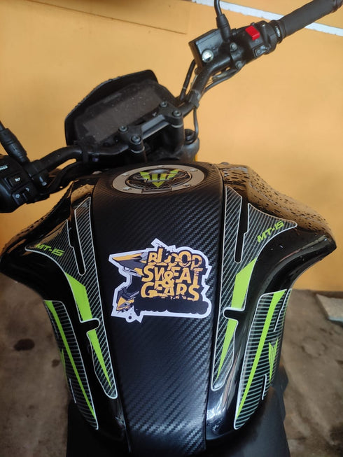 Blood Sweat Gears Sticker